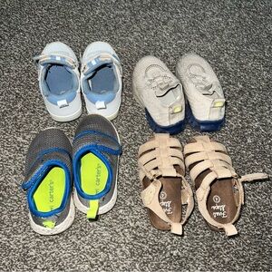 Baby Boys Bundle Of Sneaker Shoes Size 4